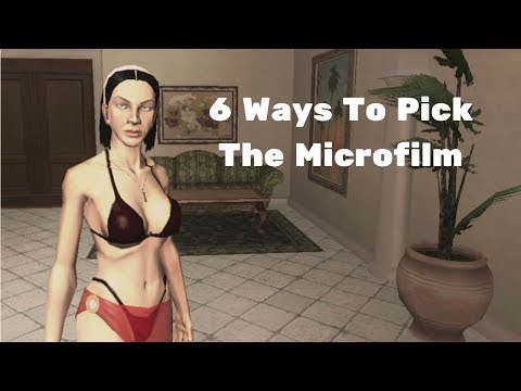 6 Ways To Pick The Microfilm - A New Life - Hitman Blood Money