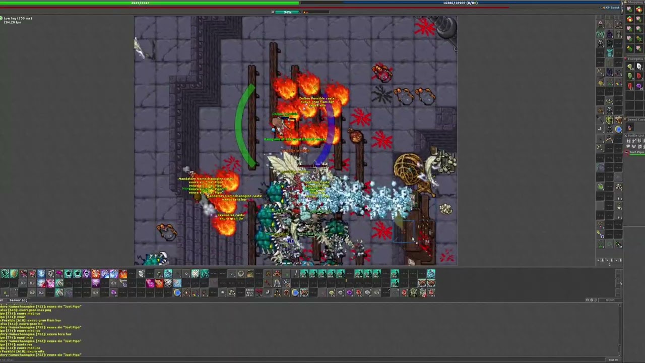 HUNTING ICE LIBRARY - EK, EM, ED AND MS - TIBIA MONSTERA.