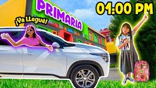 🎒VOY POR ARANZA A LA ESCUELA 🏫 RUTINA PARA DESPUÉS DE LA PRIMARIA | CONNY MERLIN