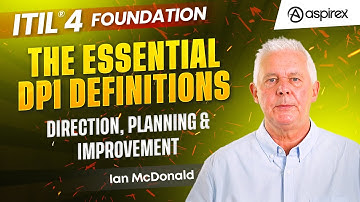 ITIL® 4 DPI | The Key Terms of Direction, Planning & Improvement | Aspirex