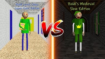 Baldi Loves Chips Super Fast Edition vs Baldi