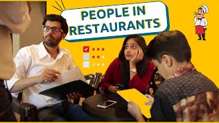 Types of People at a Restaurant | Sindhi