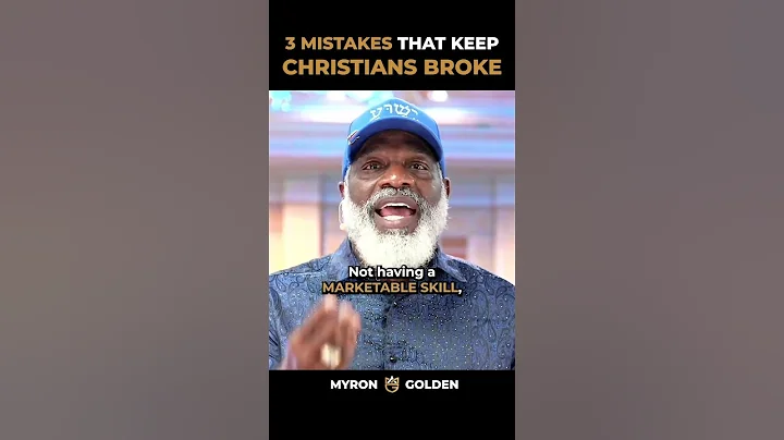 3 Biggest Mistakes That Keep Christians Broke
