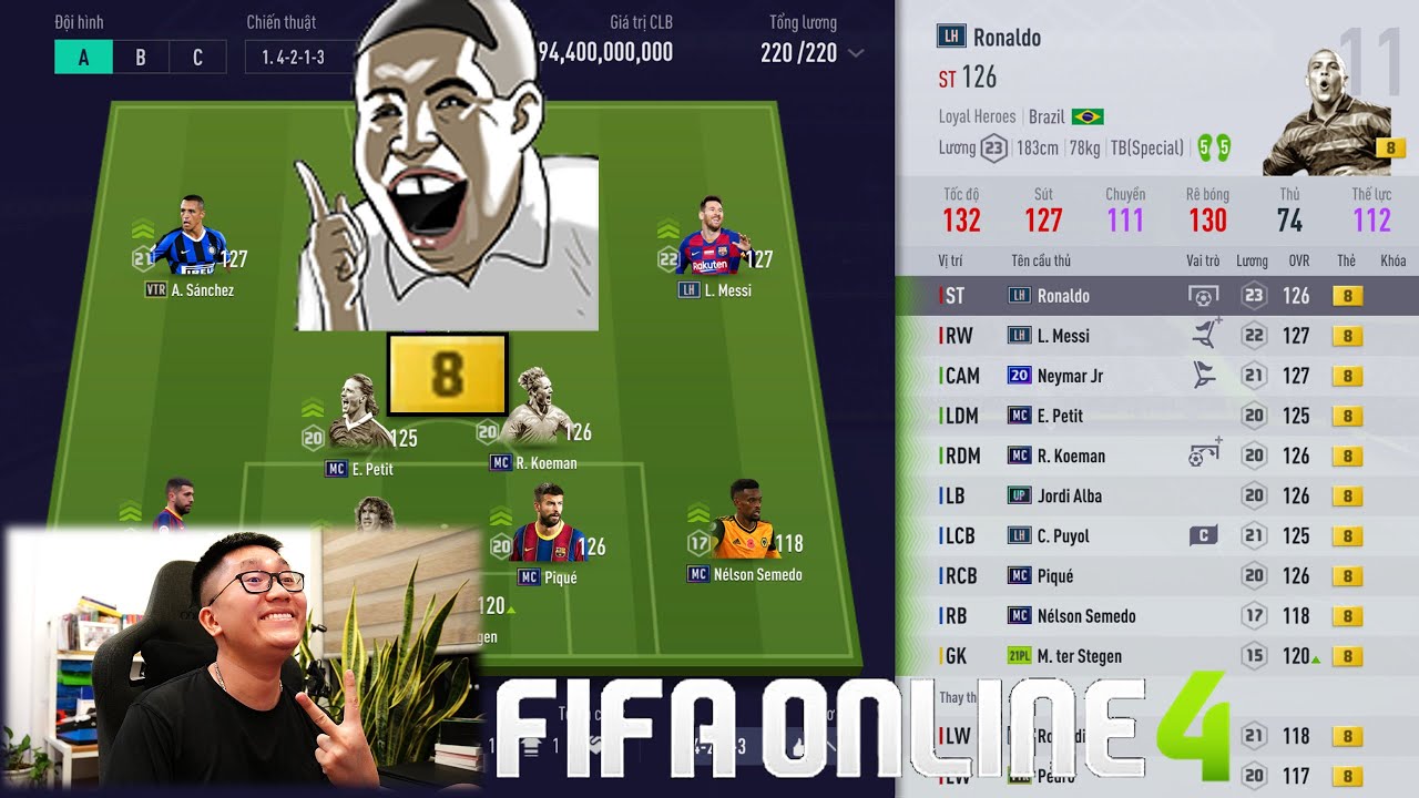 FIFA ONLINE 4: LEO RANK CÙNG BÀ XÃ FULL 8 NGHÌN TỶ CỰC ĐẸP, HOÀN THIỆN 320 TỶ CÙNG MAN UTD CHÁY NHẤT