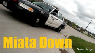 Turbo Miata Breaks Down + Cool Cop