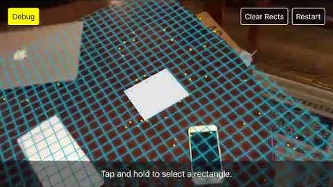 ARKit + Vision Rectangle Detection & Modeling