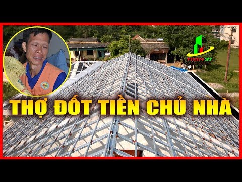 Gia công khung kèo thép mạ kẽm rui mè mái ngói khung sắt quá kém !