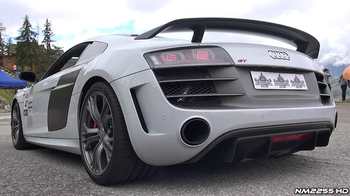 Audi R8 GT with Larini Exhaust System - EPIC V10 Sound!