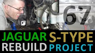 Jaguar S-Type Restoration [67] Clearing the Engine Bay (3) Fuse Box & Washer Reservoir [2021-02-28]