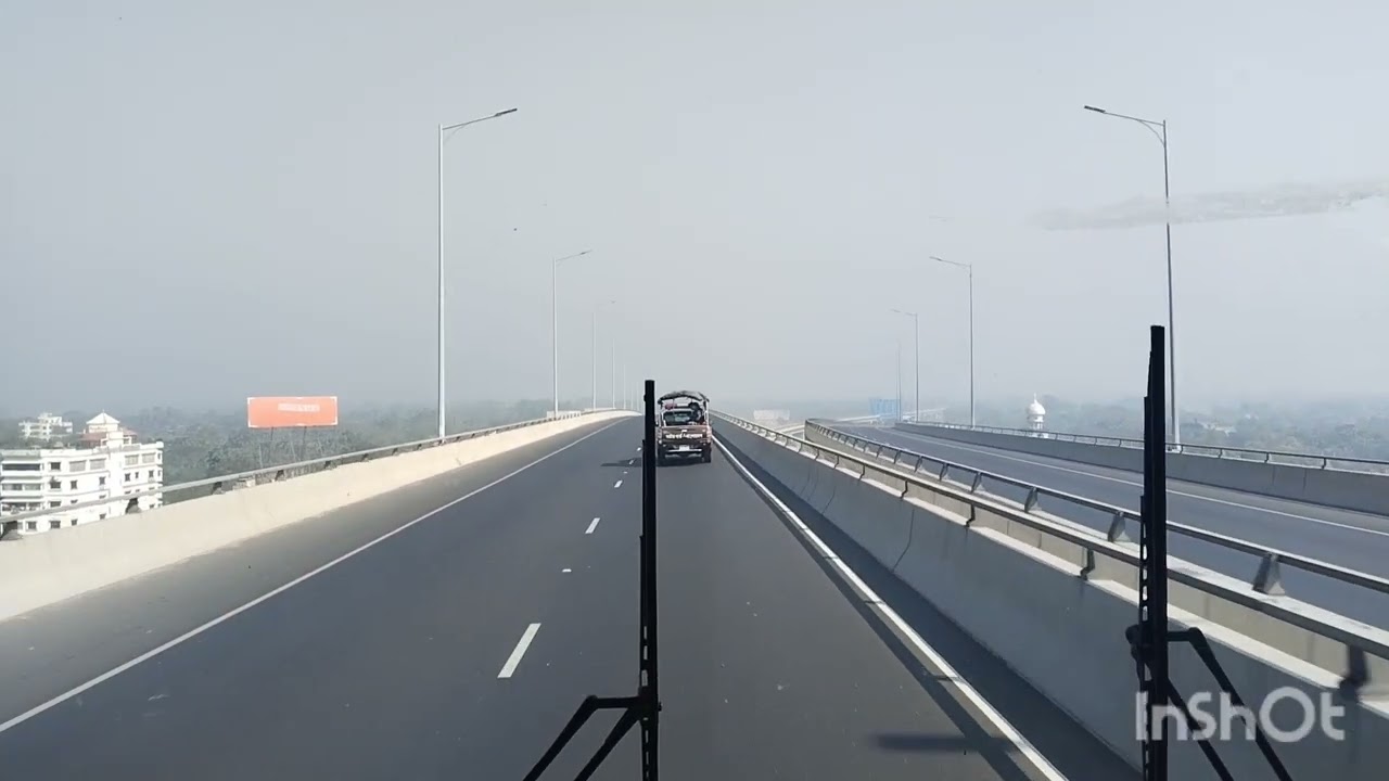 ঢাকার পথে#bgb #travel 