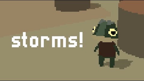 Adding thunderstorms to my dino-themed indie game!