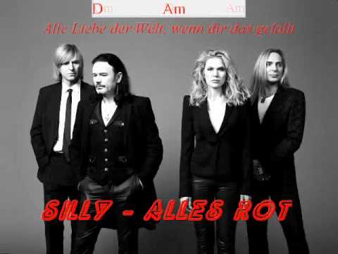 Silly - Alles Rot - Text + Akkorde (Chords) - by modefan76 - original by silly