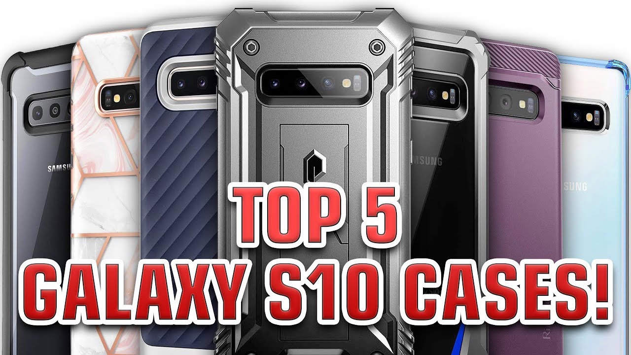 Update 5 лучших чехлов для Galaxy S10!