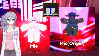 How Many Heaven Gifts Opens a Secret Mie (Mio Takamiya) | Anime Fantasy | Roblox Codes Codes Below 👇