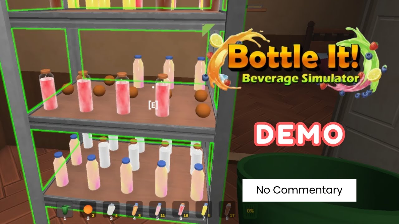 Bottle It! Beverage Simulator FULL DEMO Gameplay | No Commentary