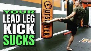 Footwork and Training Methods to Improve Your Lead Leg Round Kick