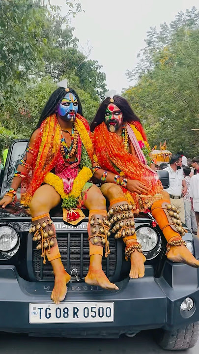 Rohit Bangaru & Vasu Pothraj entry ant Golconda bonalu 2025 #shorts