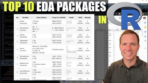 Los 10 mejores paquetes R para el análisis exploratorio de datos (EDA)