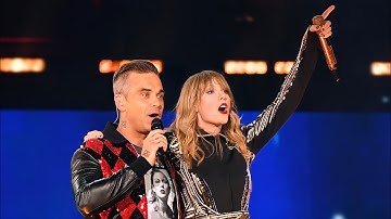 Taylor Swift - Angels with Robbie Williams (Reputation Stadium Tour performance)