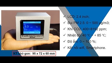 Giới thiệu thiết bị đo chất lượng không khí thông minh (V1)