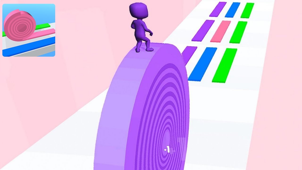 Layers Roll #1 Stick Run Games Gameplay Android IOS