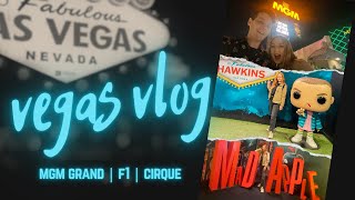 Vegas Trip During F1 Week? MyVegas Rewards | Stranger Things | Construction | Mystere + Mad Apple