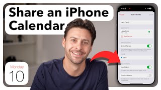 How To Share A Calendar On iPhone