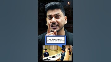 SSB Interview Question: Why Do You Want to Join Indian Armed Forces? #ssb #ssbinterview