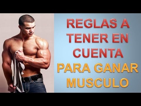 Como Incrementar Masa Muscular - Ganar Volumen crecimiento muscular tiempo