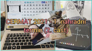 Přijímačky z matiky CERMAT (čtyřleté obory) - 1. náhradní termín 2021 (2. část - 6.- 11. úloha)