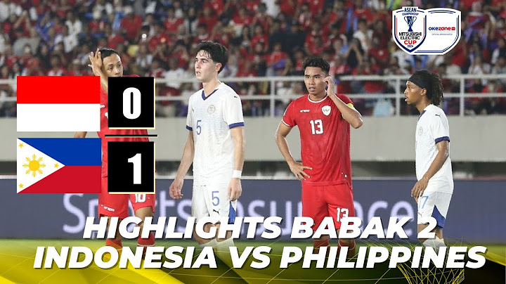 Highlights Babak 2 | Indonesia Vs Philippines, Skor: 0-1 | AMEC 2024 | okesport