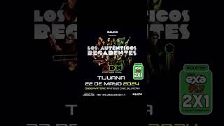 LOS AUTENTICOS DECADENTES en concierto!! 22 de Mayo del 2024 en observatorio Antiguo Cine Bujazan