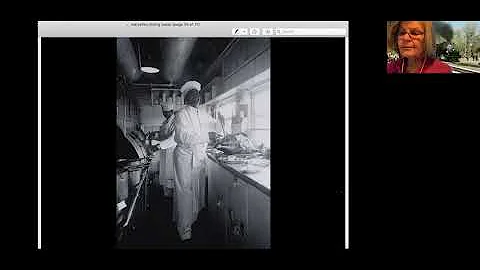 Dining on the Rails with railroad historian Marily...