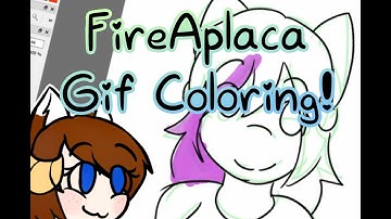 Coloring Gif in FireAlpaca Tutorial