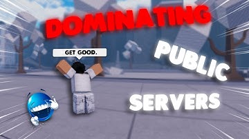 BEST PLAYER DOMINATING PUBLIC SERVERS | Ultimate Battlegrounds