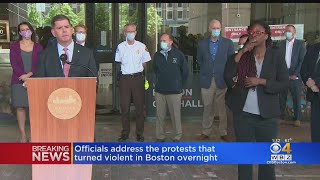 Mayor Walsh: 'We Wanted A Balanced Approach' To Protests
