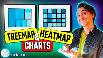 Tableau Charts: Heatmap & Treemap | #Tableau Course #121