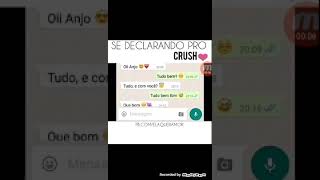 Fui Mim Declara Pro Crush,Olha No Que Deu