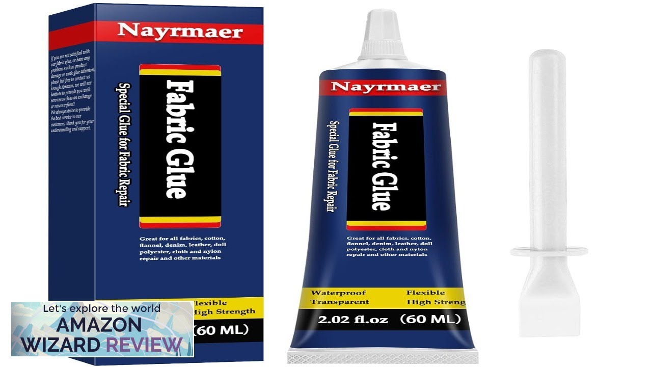 Fabric Glue Permanent, Extra Strong Fabric Adhesive, Washable Clear Clothing Glue for Clothes
