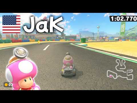 Mario Circuit - 1:02.770 - JaK 🇺🇸 (Mario Kart World world record)