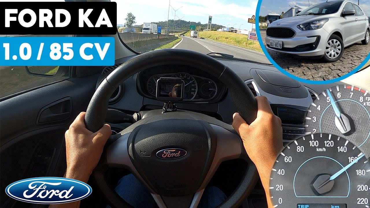 TESTE ACELERANDO FORD KA 1.0 3 CILINDROS | É BOM? ANDA BEM? VALE A PENA? AVALIAÇÃO NA ESTRADA