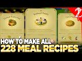 How to Make ALL 228 Meal Recipes in Tears of the Kingdom