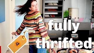 I Thrifted An Entire Wardrobe For Only 20