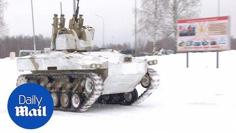 Kalashnikov building new unmanned 20-Ton drone tanks - Daily Mail
