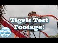 Tigris Multi-Angle Test Footage | Opening Date Announced | Busch Gardens Tampa Bay