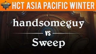 handsomeguy vs Sweep - Hearthstone Championship Tour Asia Pacific 2017:  Swiss Round 2