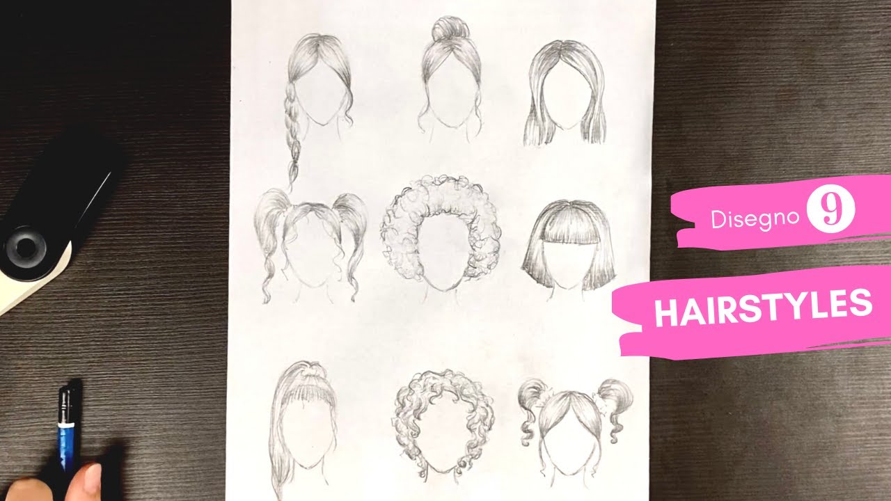 TUTORIAL/ Come disegnare i CAPELLI