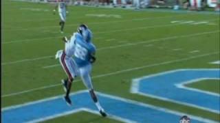 VT's Eddie Whitley, interception vs. UNC, 11/13/10