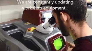 Nicholas Wylde - Behind the Scenes in our Workshops