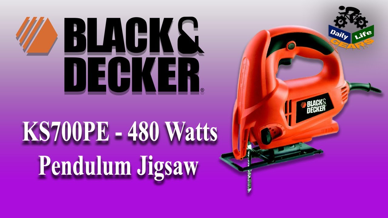Black And Decker CD602 220 Volt Pendulum Jigsaw